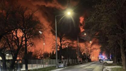 Jelentkezett a férfi, aki miatt kigyulladt egy mosonmagyaróvári raktár