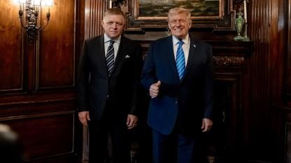 Trump Floridában tárgyalt Ficóval a nukleáris együttműködésről
