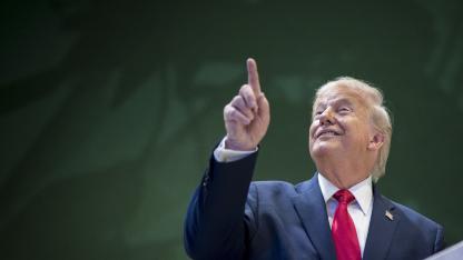 Trump bejelentette: megegyeztek a NATO főtitkárával Grönlandról