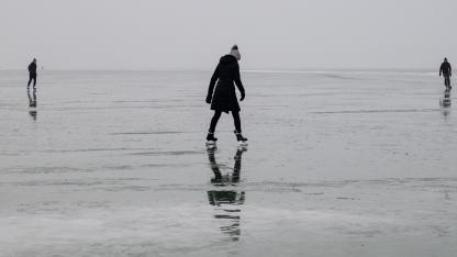 Életveszélyes a Balaton és a Velencei-tó jege