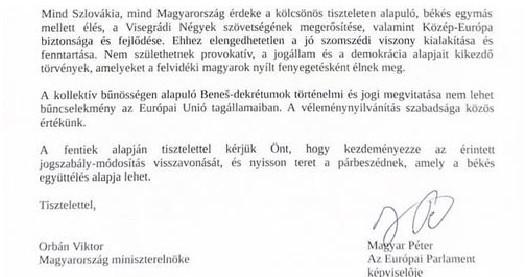 Magyar Péter lépésre kényszerítené Orbán Viktort a felvidéki magyarok védelmében