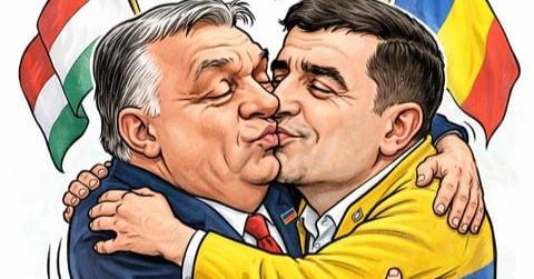 Orbán és Simion csókolózik – Elindult a Biztosvalasztas.ro