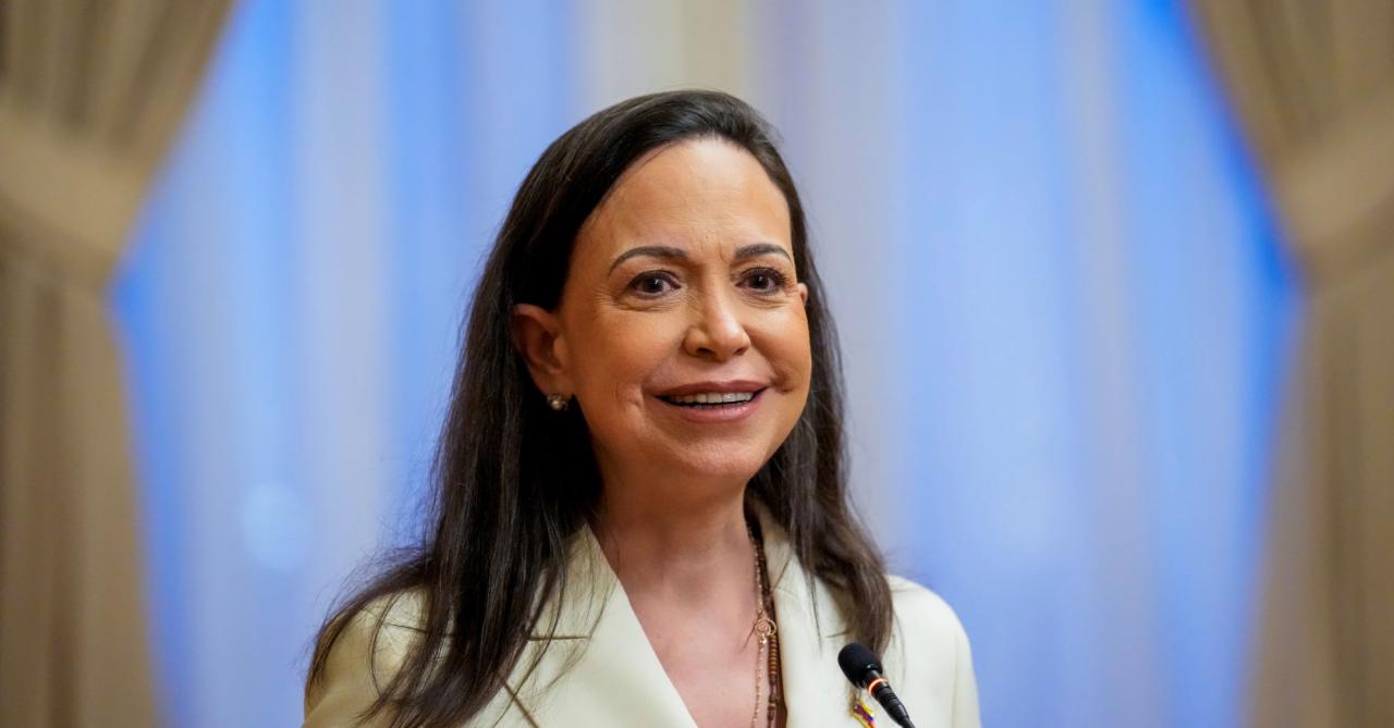Machado átadta a Nobel-békedíját Trumpnak