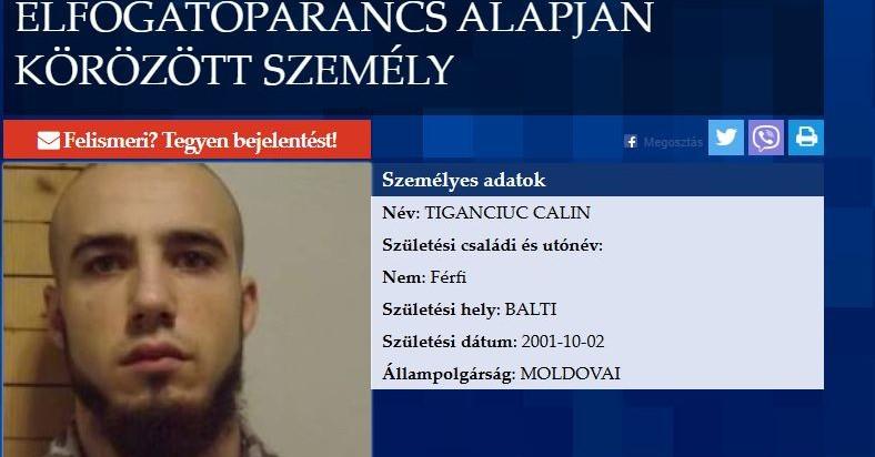 Körözi a rendőrség a moldáv ámokfutó öccsét