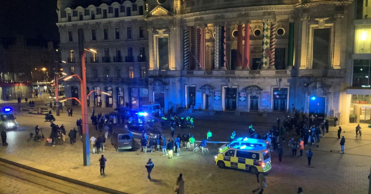 Késes támadók rontottak rá a tüntető tömegre Antwerpenben