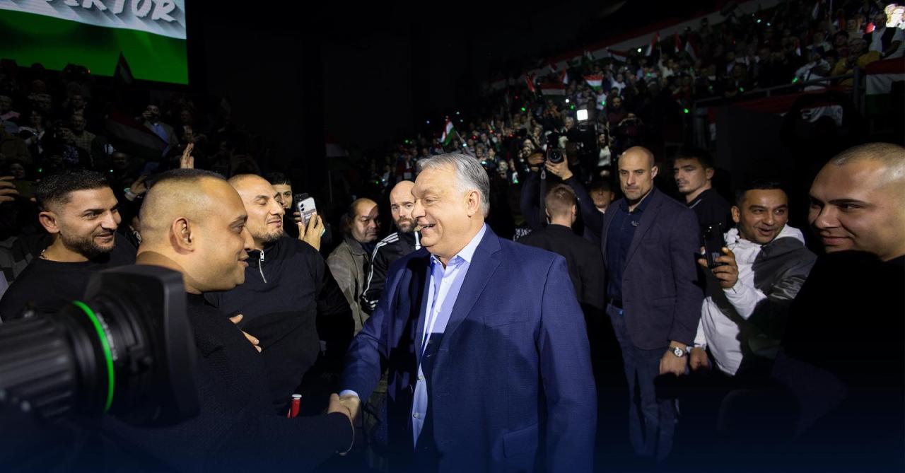 Kilenc külön hírben szemlézte az MTI Orbán Viktor hatvani beszédét